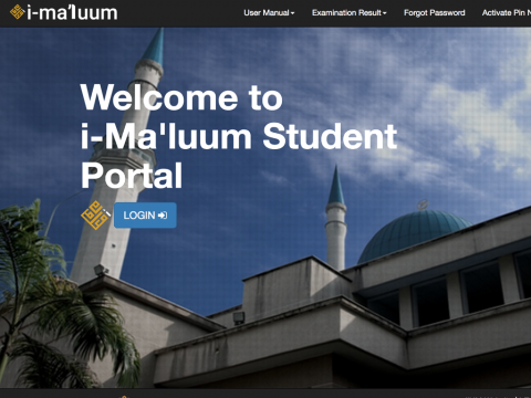 Students' Portal i-Ma'luum
