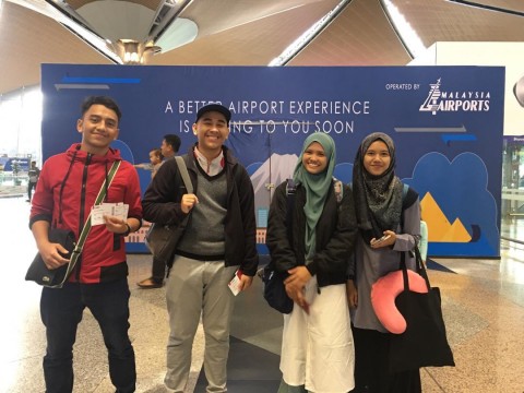 Five KLM students participated in Students Exchange Program in University Nizwa, Sultanate of Oman