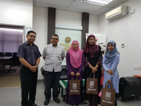 Meeting on Research collaboration with Researchers from Faculty of Muamalat and Managament, KUIS