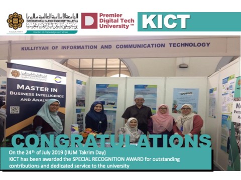 Congratulations - Kulliyyah of ICT