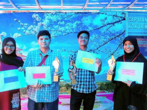 KLM Japanese Minor Course Students Won Prizes at Batu Pahat Japanese Festival