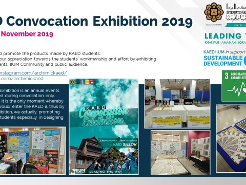 KAED Convocation Exhibition 2019