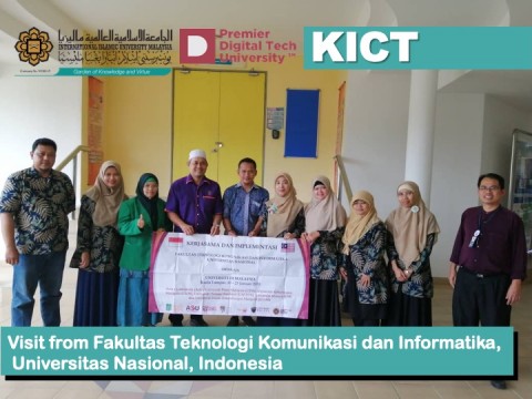 Visit From Fakultas Teknologi Komunikasi dan Informatika, Universitas Nasional, Indonesia.