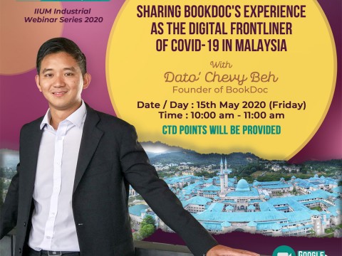 Sharing BookDoc's Experience as the Digital Frontliner of Covid-19 In Malaysia