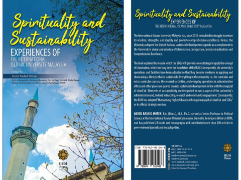 CONGRATULATIONS ON THE BOOK "SPIRITUALITY AND SUSTAINABILITY