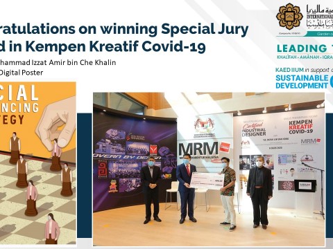 Congratulations on winning Special Jury Award in Kempen Kreatif Covid-19