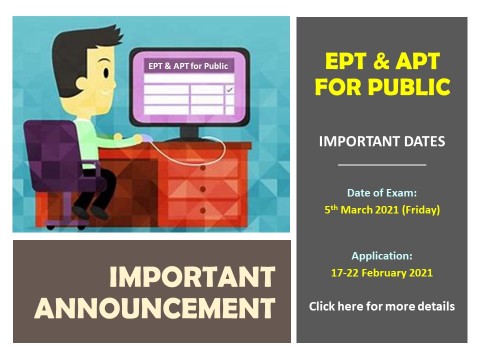 EPT & APT FOR PUBLIC (MARCH 2021)