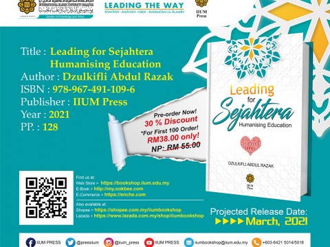 OPEN FOR PRE-ORDER: Leading for Sejahtera Humanising Education