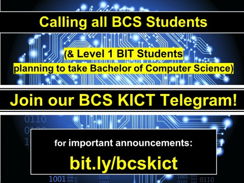 Join our BCS KICT Telegram