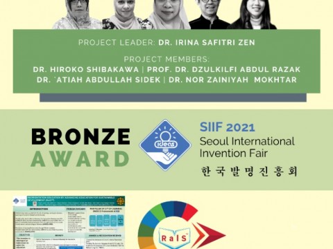 CONGRATULATIONS ON SECURING RESEARCH AND INNOVATION AWARDS