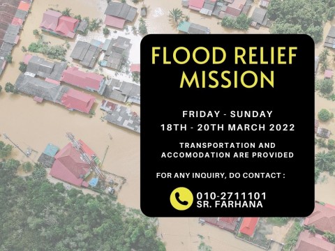 VOLUNTEERS FOR IIUM FLOOD RELIEF MISSION