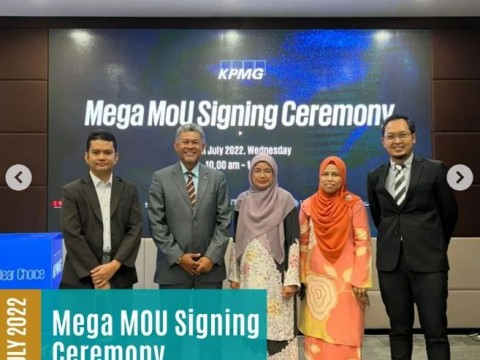 MoU Signing Ceremony between IIUM and kpmgmalaysia 