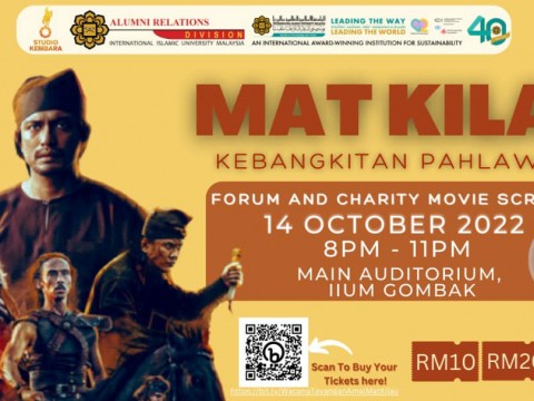  Forum: Surfing the Waves of Life And Charity Movie Screening of Mat Kilau: Kebangkitan Pahlawan