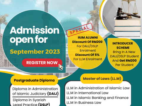 September 2023 Intake is now open for application 