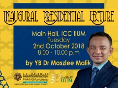 Inaugural Presidential Lecture