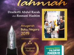 Congratulations to Anugerah Buku Negara Winners!