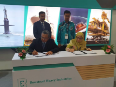 Collaboration Agreement (CA) Ceremony between International Islamic University Malaysia (IIUM) and Boustead Naval Shipyard (BNS) Sdn. Bhd.