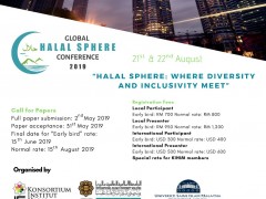 GLOBAL HALAL SPHERE CONFERENCE 2019 