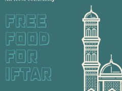 FREE FOOD FOR IFTAR