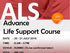 Advanced Life Support Workshop 2019