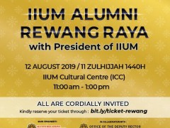 IIUM Alumni Rewang Raya With President
