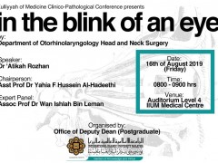 “In the Blink of an Eye” - KOM CPC by Dept. of ORL-HNS