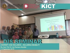 DIS Seminar - Diversity and Inclusion - Including Disability