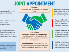 JOINT APPOINTMENT (ACADEMIC STAFF)