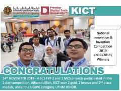 National Innovation & Invention Competition 2019 (NIICe2019) Winners