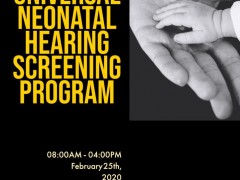 Workshop on Universal Neonatal Hearing Screening (UNHS) Program 