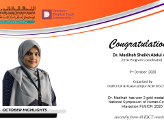 Congratulations Dr. Madihah Sheikh Abdul Aziz