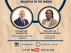 Murabbi Talk Series with YBhg. Tun Dato' Sri Arshad Ayub