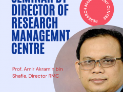 ​REPORT ON SEMINAR ON RESEARCH OPPORTUNITY BY RESEARCH MANAGEMENT CENTRE