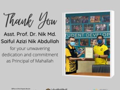 HEARTIEST APPRECIATION TO ASST. PROF. DR. NIK MD. SAIFUL AZIZI NIK ABDULLAH
