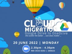 Cloud Migration - Google Drive to Microsoft OneDrive