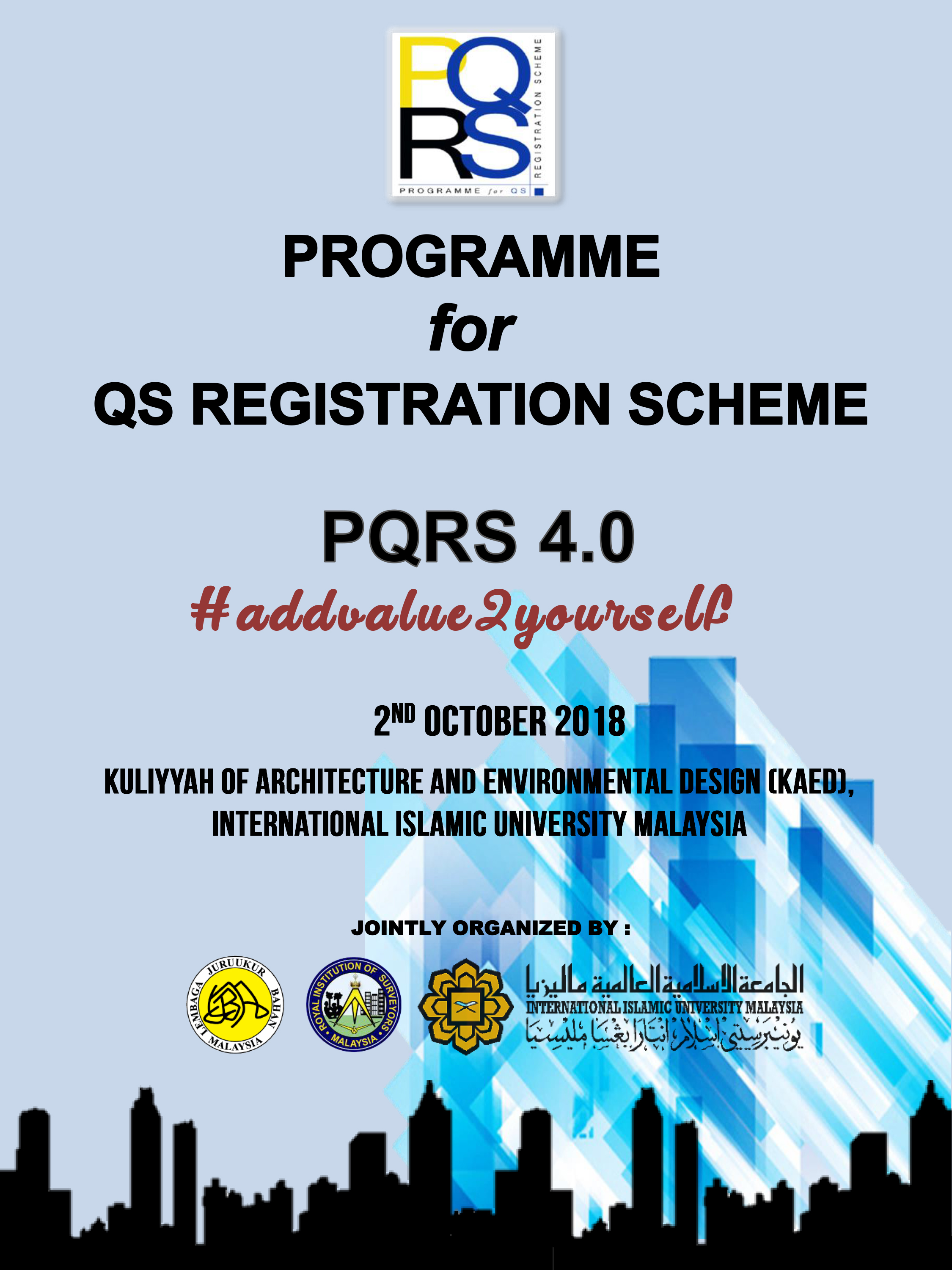 PQRS 4.0 : #addvalue2yourself