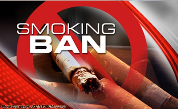 Kudos for championing smoking ban