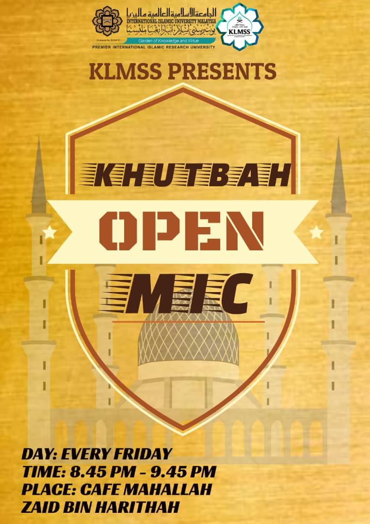 Khutbah Open Mic
