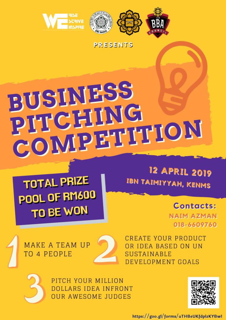 BUSINESS PITCHING COMPETITION