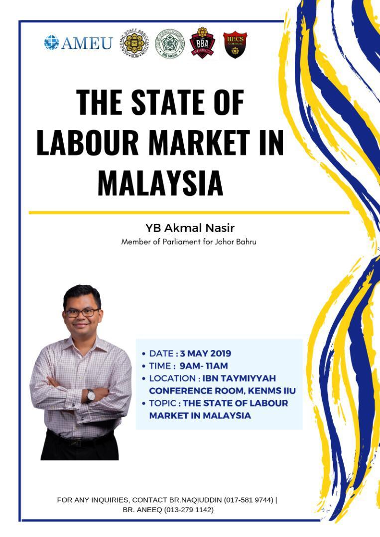 The State of the Labour Market in Malaysia