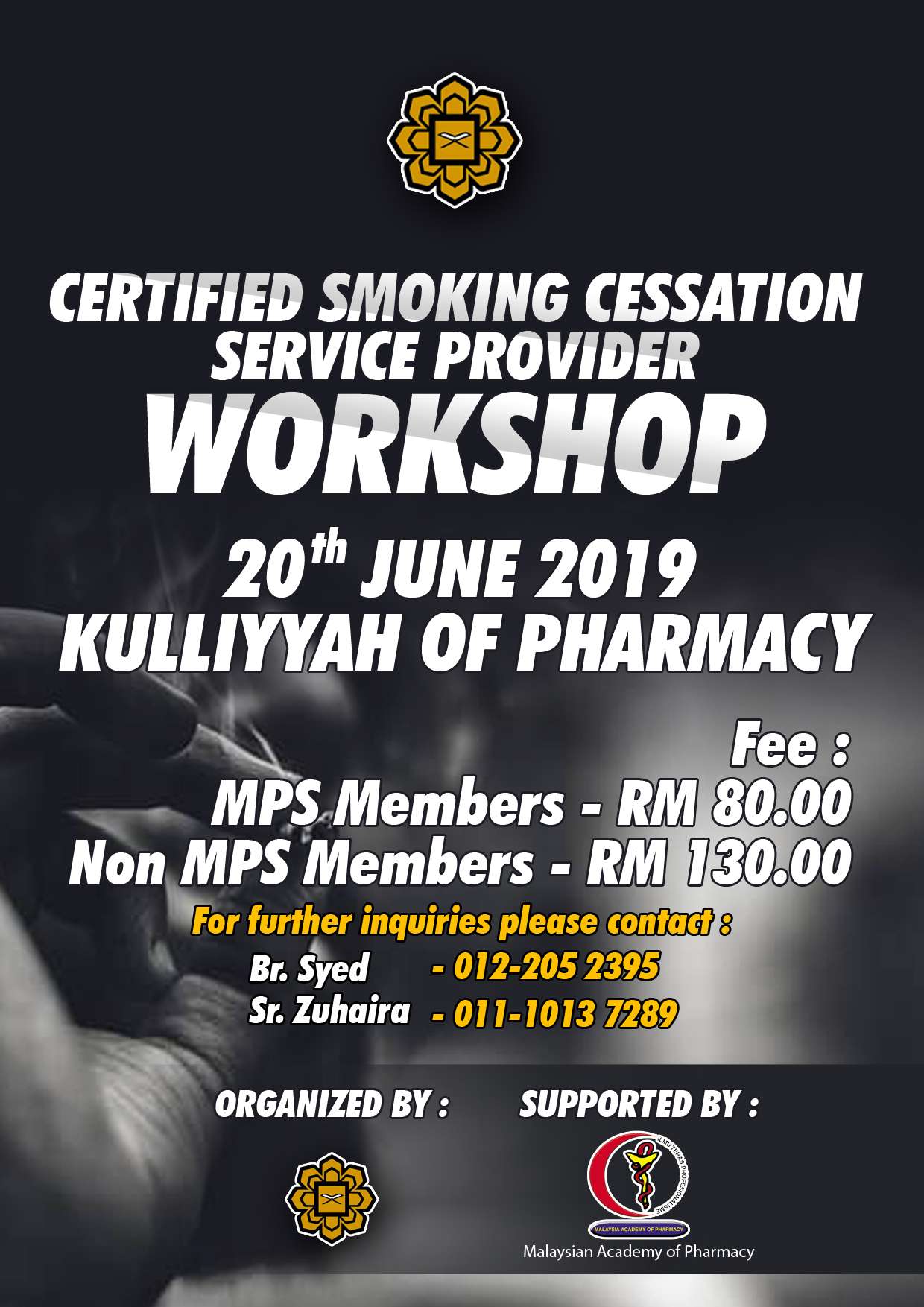 Certified Smoking Cessation Service Provider (CSCSP) Workshop