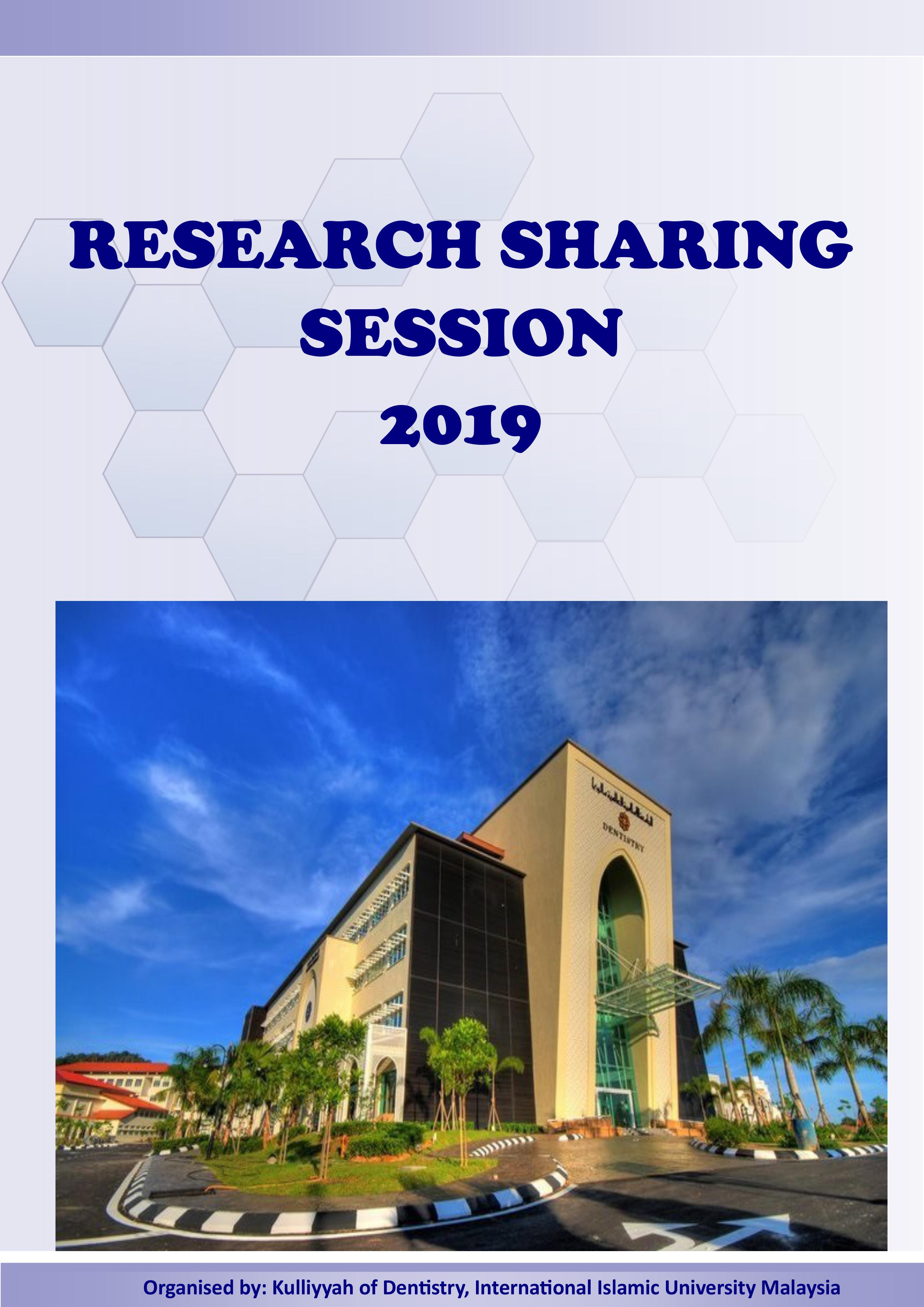 KOD Research Sharing Session 2019