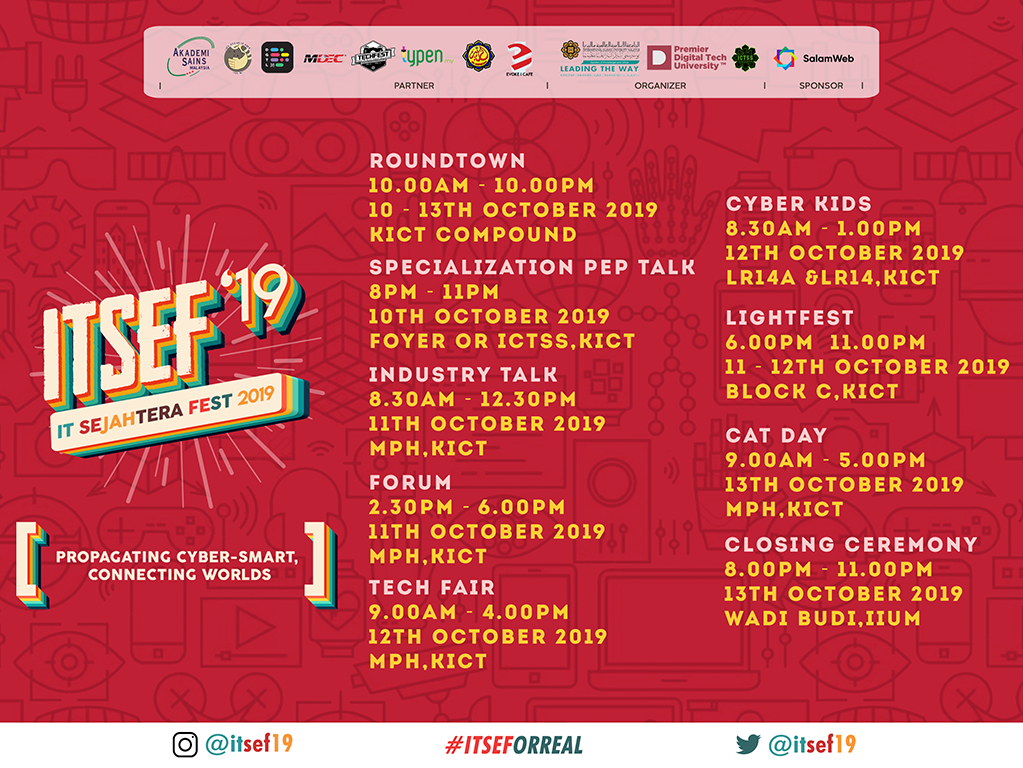 IT Sejahtera Fest 2019 (ITSEF'19)