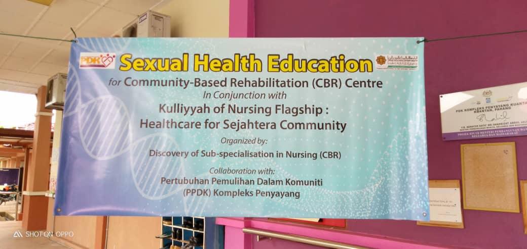 Workshop on Sexual Health Education for Community-based Rehabilitation (CBR) Centre in conjunction with KON flagship: Healthcare for Sejahtera Community. 