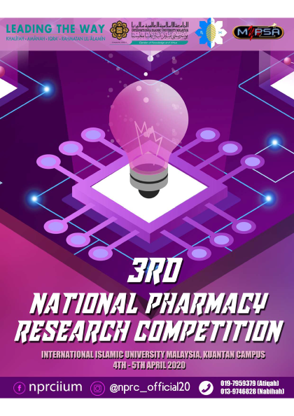 National Pharmacy Research Competion (NPRC) 2020