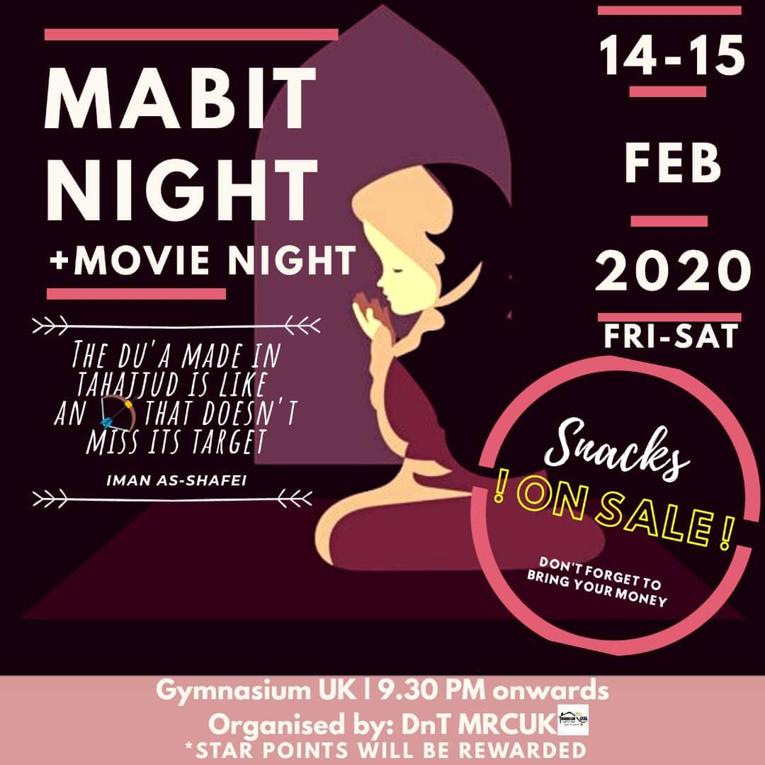 Mabit AND Movie Night