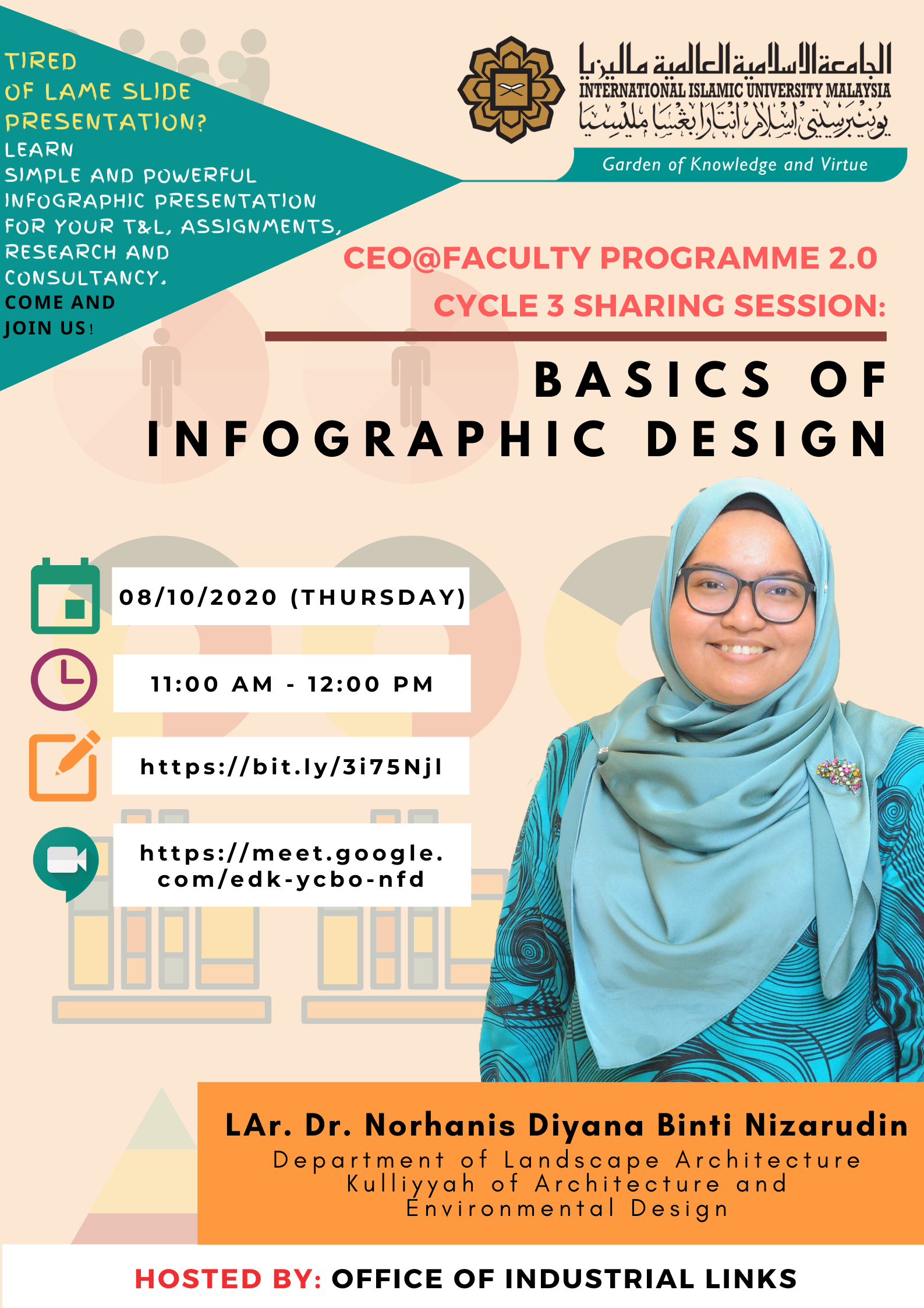 INVITATION TO ATTEND WEBINAR SESSION ON "CEO@FACULTY PROGRAMME 2.0 CYCLE 3 SHARING SESSION: BASICS OF INFOGRAPHIC DESIGN"