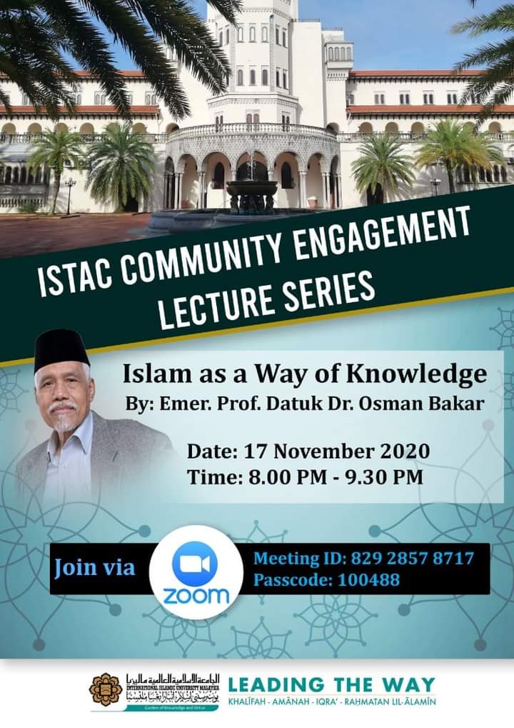 ISTAC Community Engagement Lecture Series