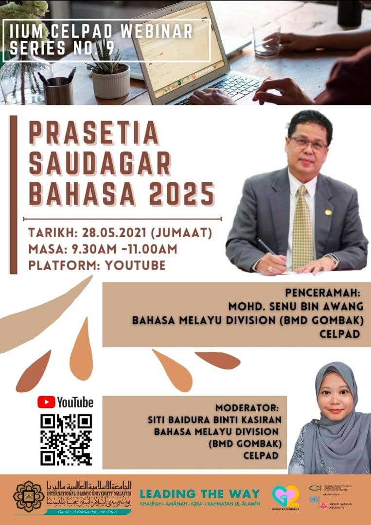 CELPAD Webinar Series #9: Prasetia Saudagar Bahasa 2025