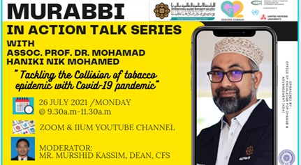 Murabbi in Action Talk: Assoc. Prof. Dr. Mohamad Haniki Nik Mohamed